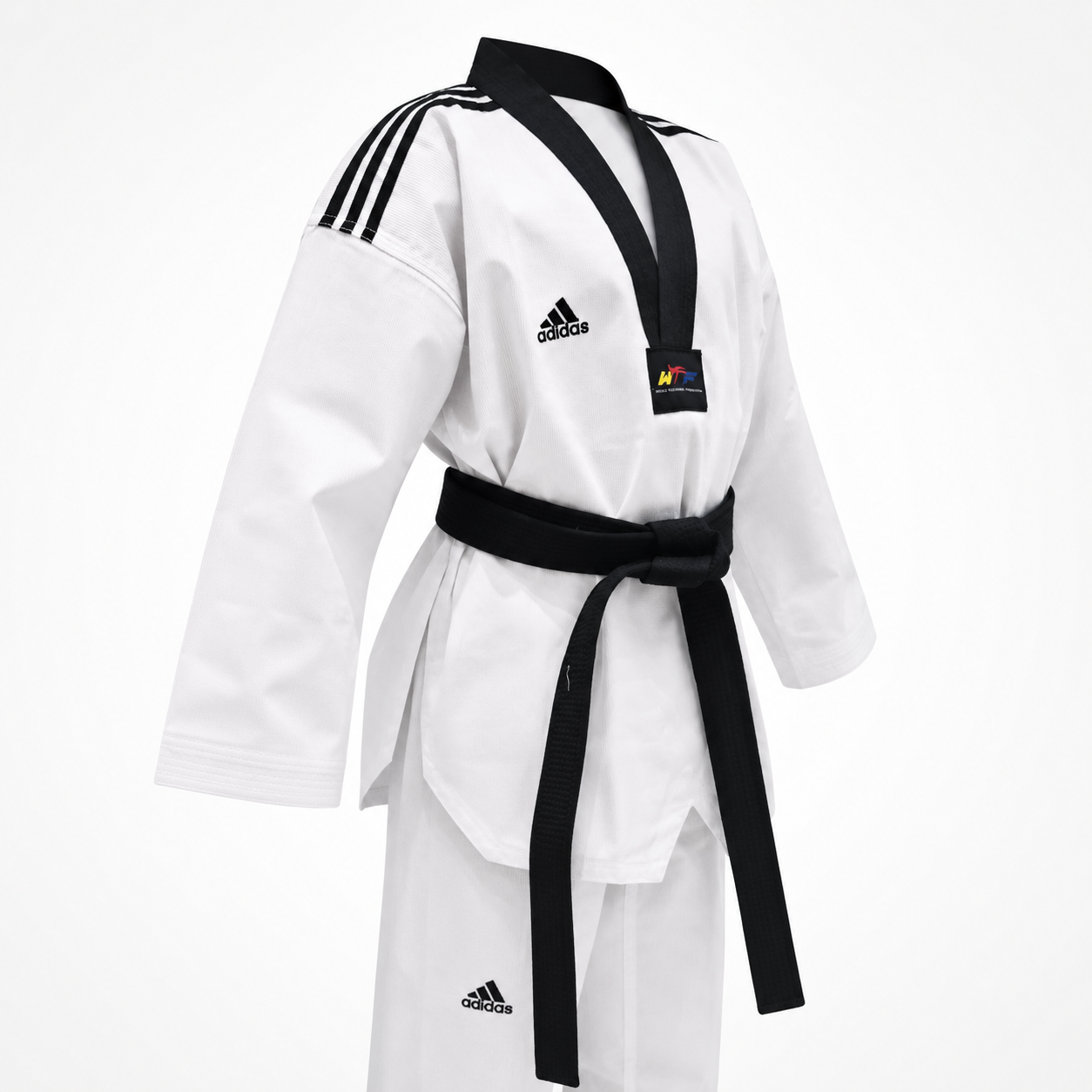 بدلة تايكواندو 3 خطوط ADIDAS