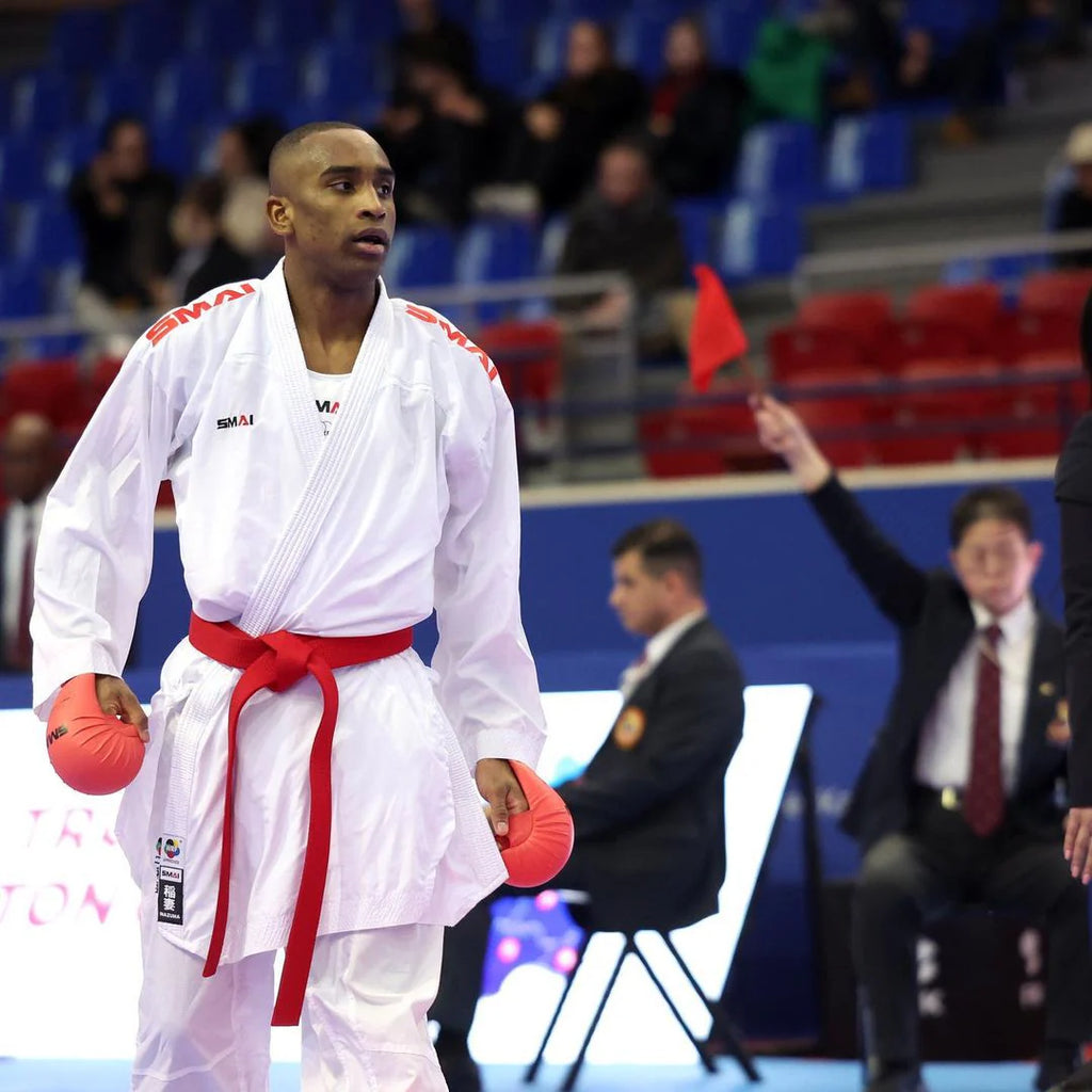 WKF Karate Uniform - 6oz Premium Kumite Gi - Inazuma ( جكيتين )