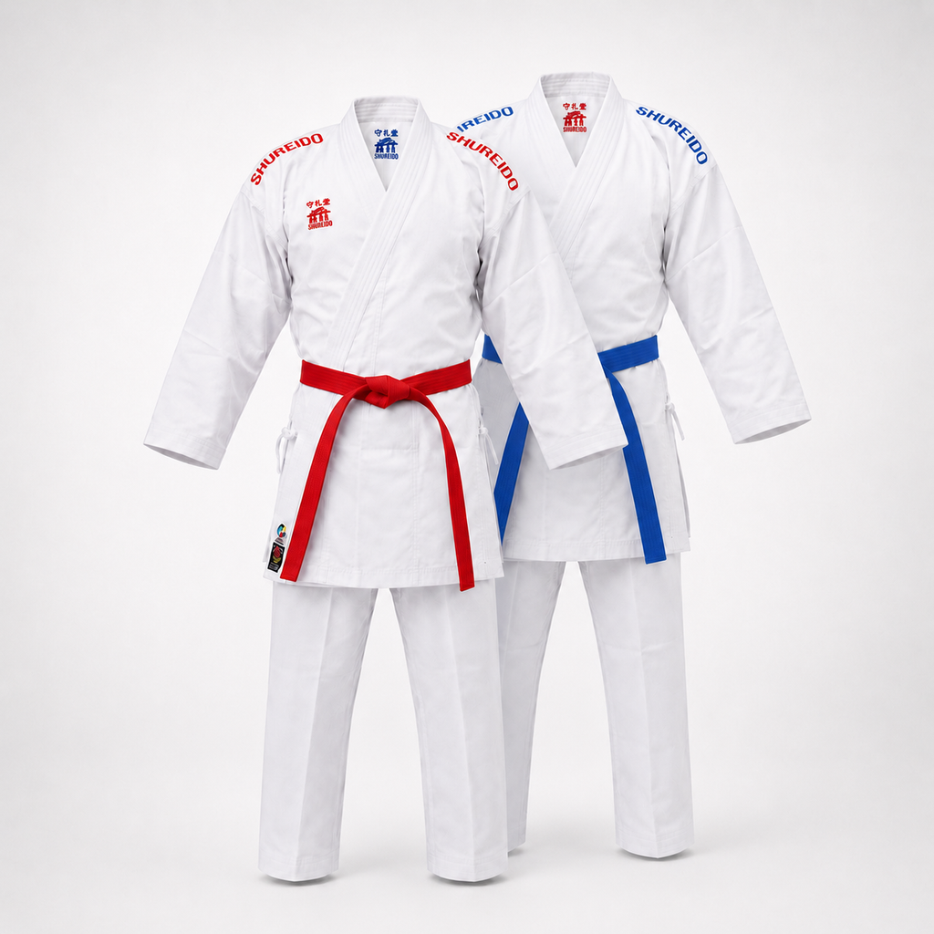 NEW KUMITE 2 SUDE UNIFORM SHUREIDO WKF (جكيت وجهين)