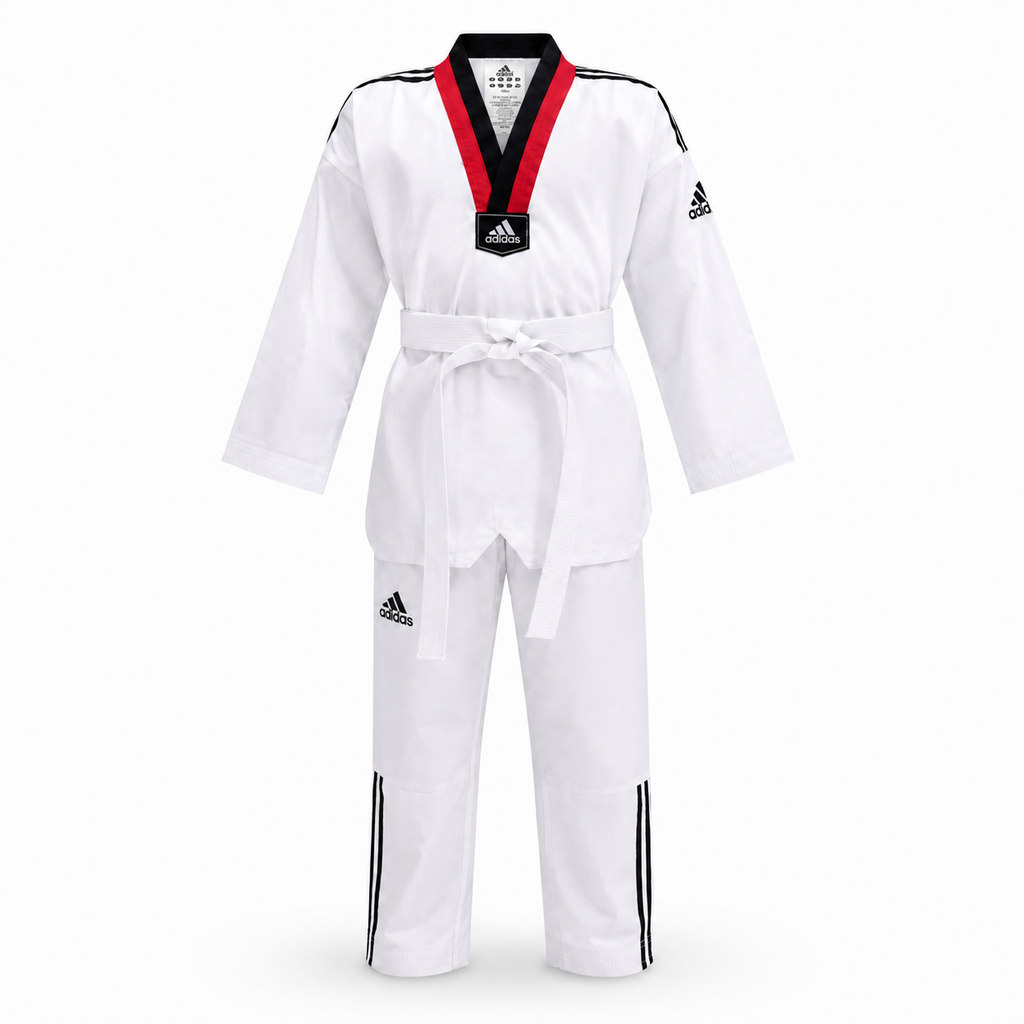 بدلة تايكواندو 3 خطوط ADIDAS POOM