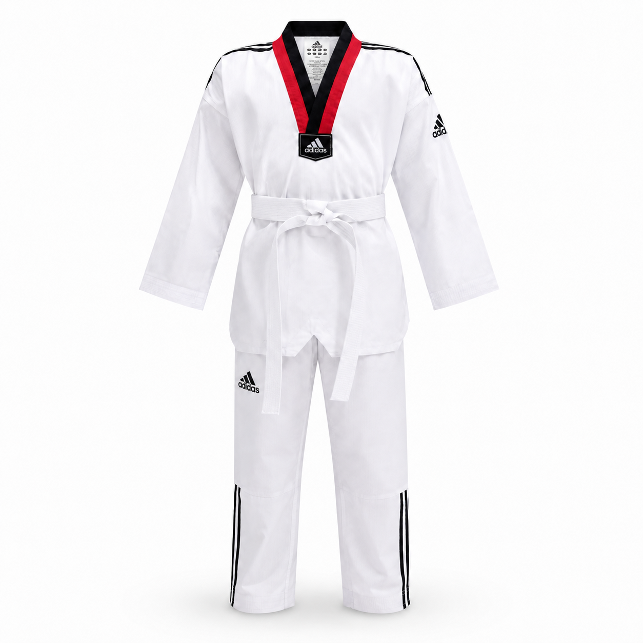 بدلة تايكواندو 3 خطوط ADIDAS POOM