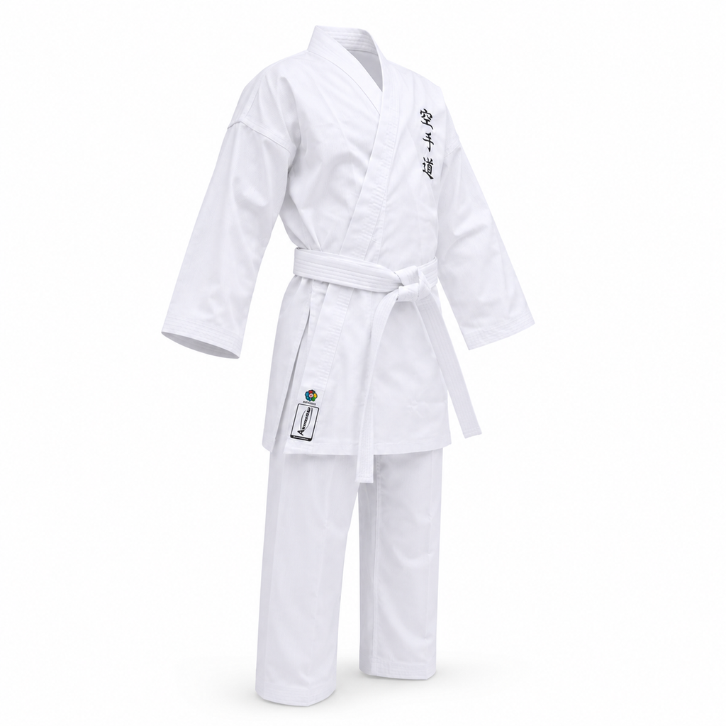 بدله كراتيه طلاب تطريز ياباني ARAWAZA - RIBBED 205g