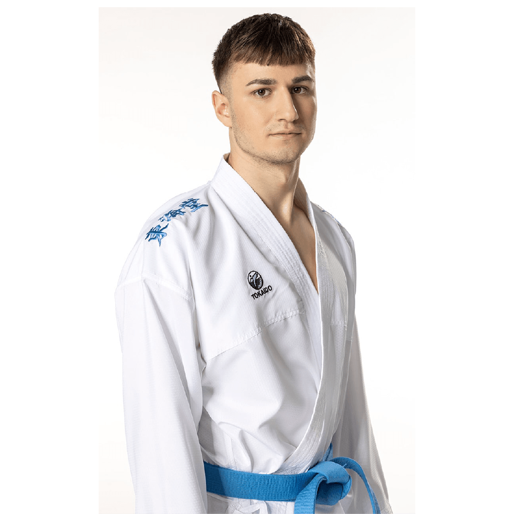 Karate Gi TOKAIDO Kumite Master Velcro WKF (جكيت وجهين )
