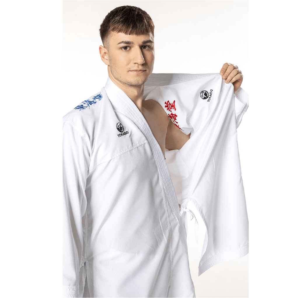 Karate Gi TOKAIDO Kumite Master Velcro WKF (جكيت وجهين )