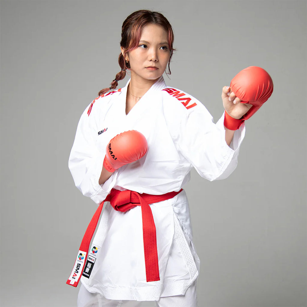 WKF Karate Uniform - 6oz Premium Kumite Gi - Inazuma ( جكيتين )