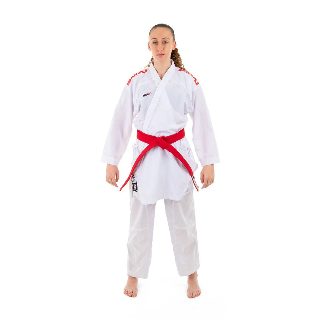 WKF Karate Uniform - 6oz Premium Kumite Gi - Inazuma ( جكيتين )