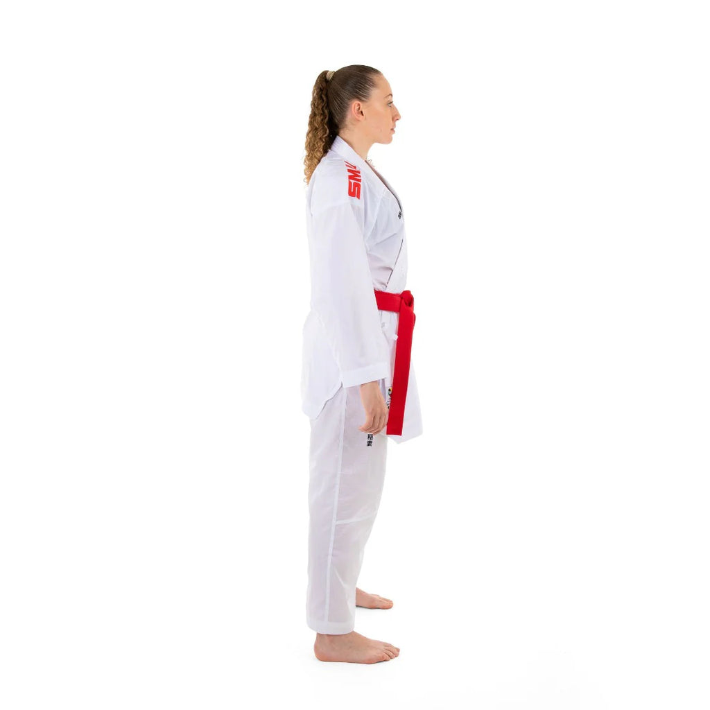 WKF Karate Uniform - 6oz Premium Kumite Gi - Inazuma ( جكيتين )