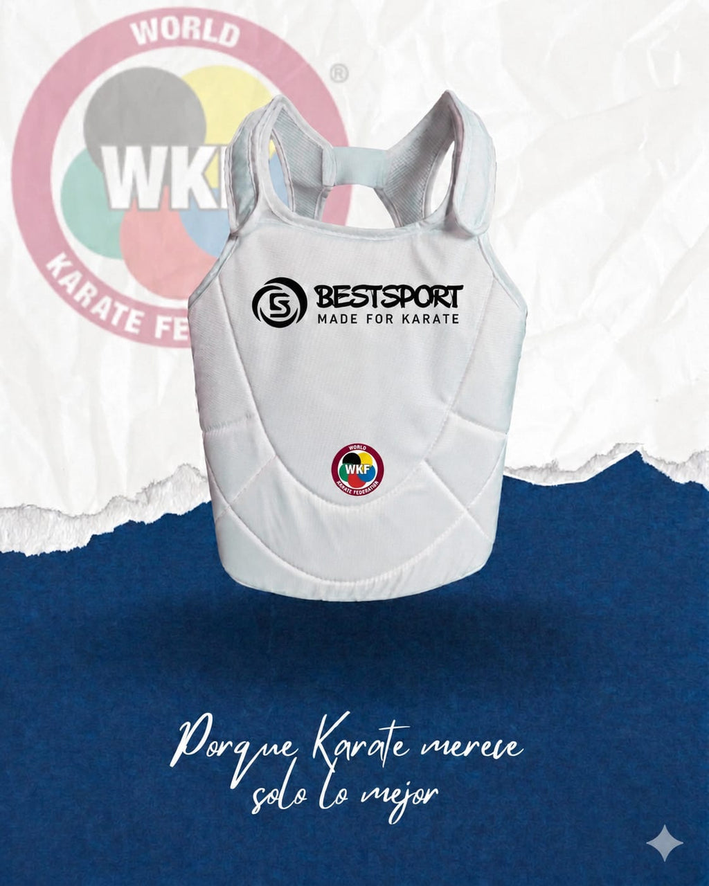 واقي صدر كراتيه BEST SPORT WKF