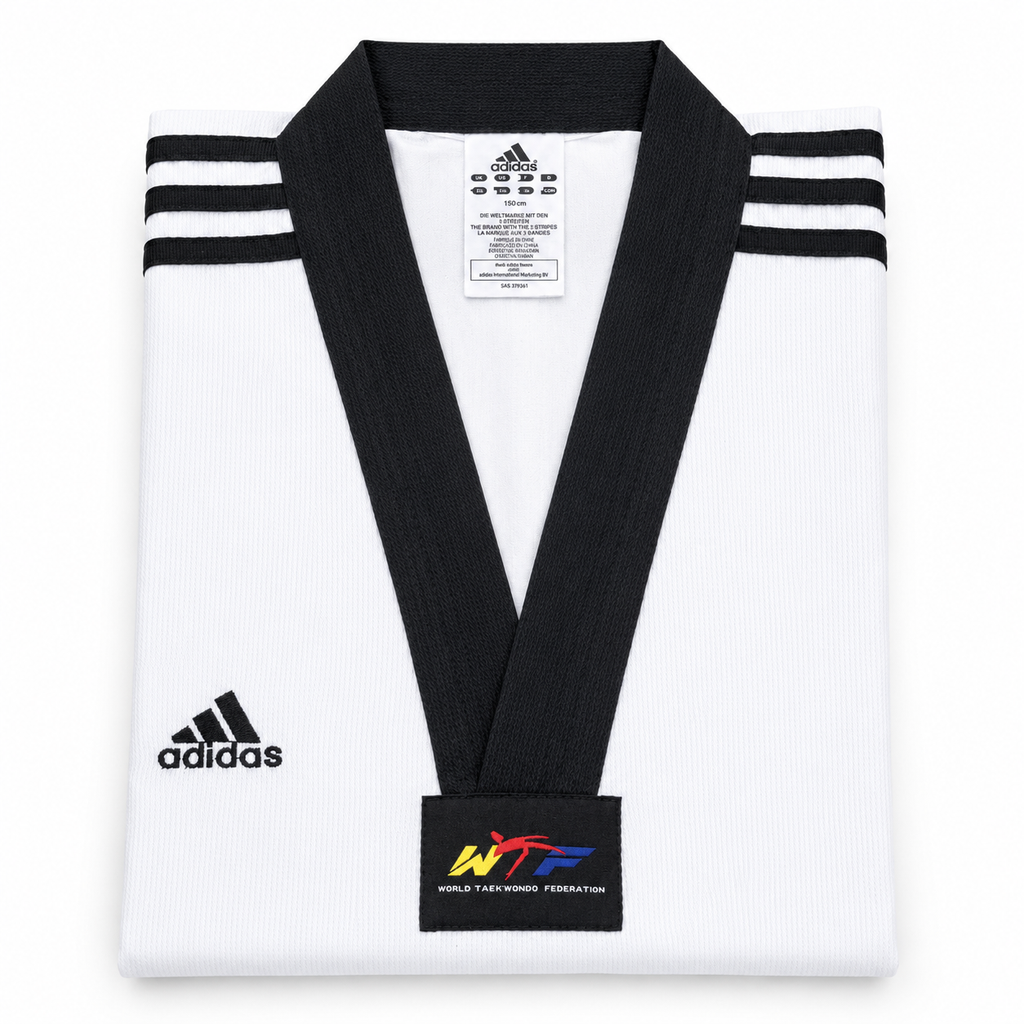بدلة تايكواندو 3 خطوط ADIDAS