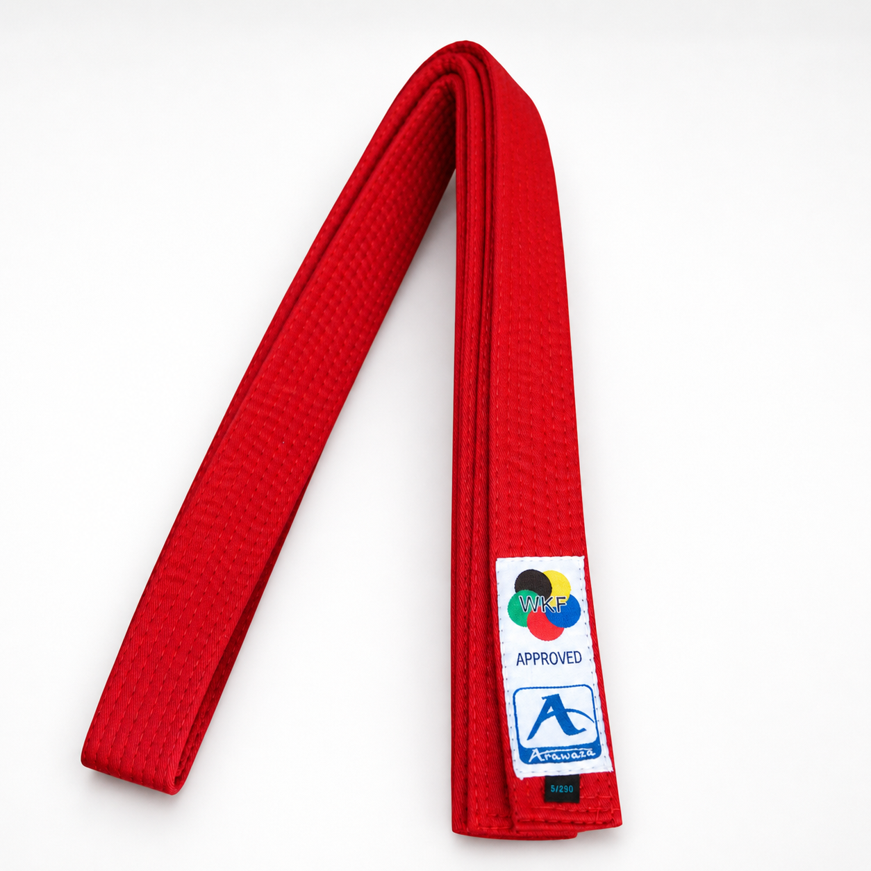 Arawaza WKF approved Cotton Kumite Belts