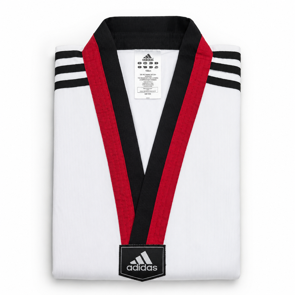 بدلة تايكواندو 3 خطوط ADIDAS POOM