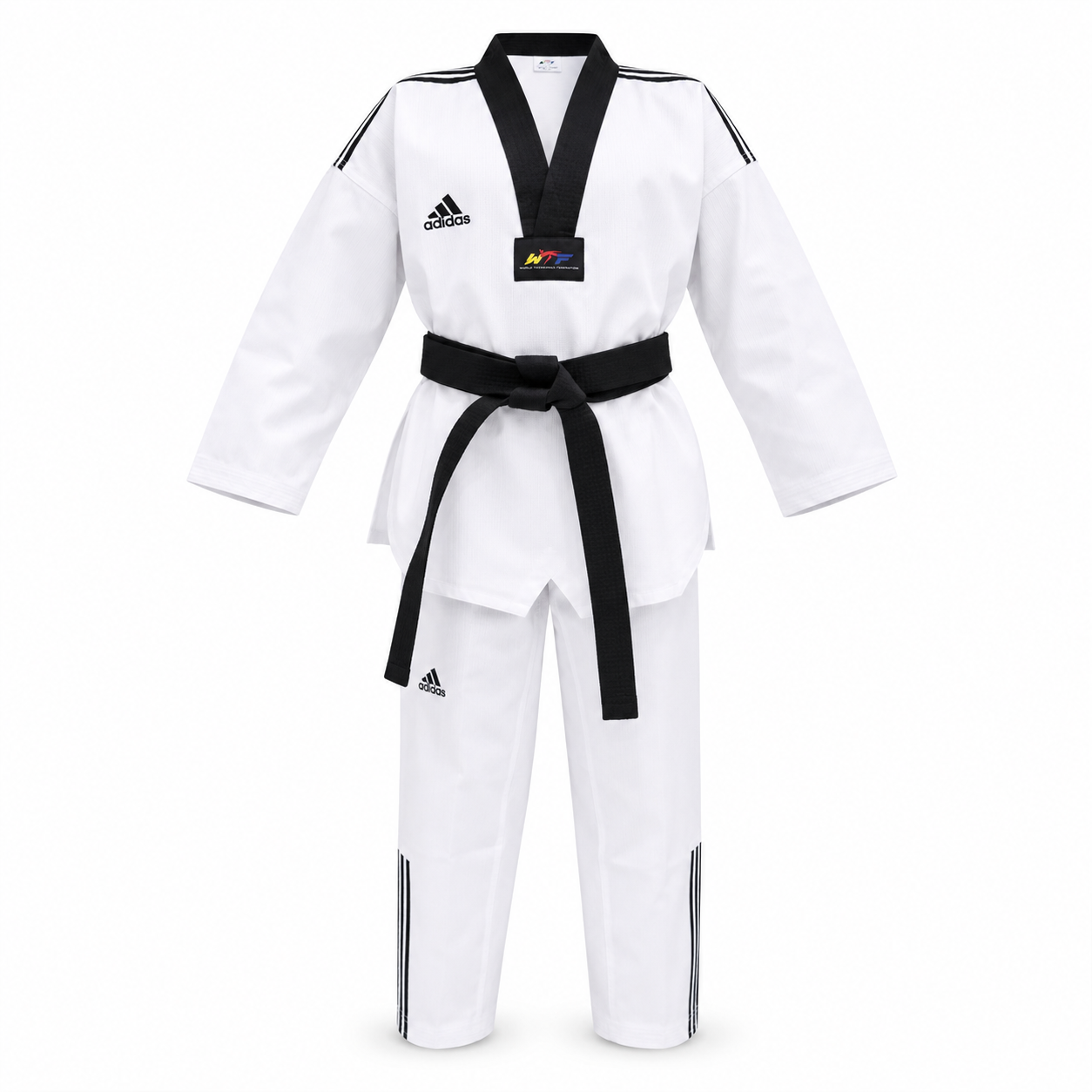 بدلة تايكواندو 3 خطوط ADIDAS