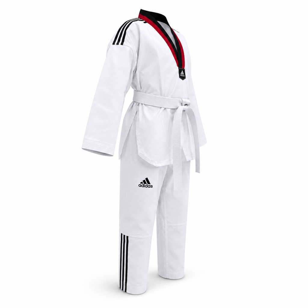 بدلة تايكواندو 3 خطوط ADIDAS POOM