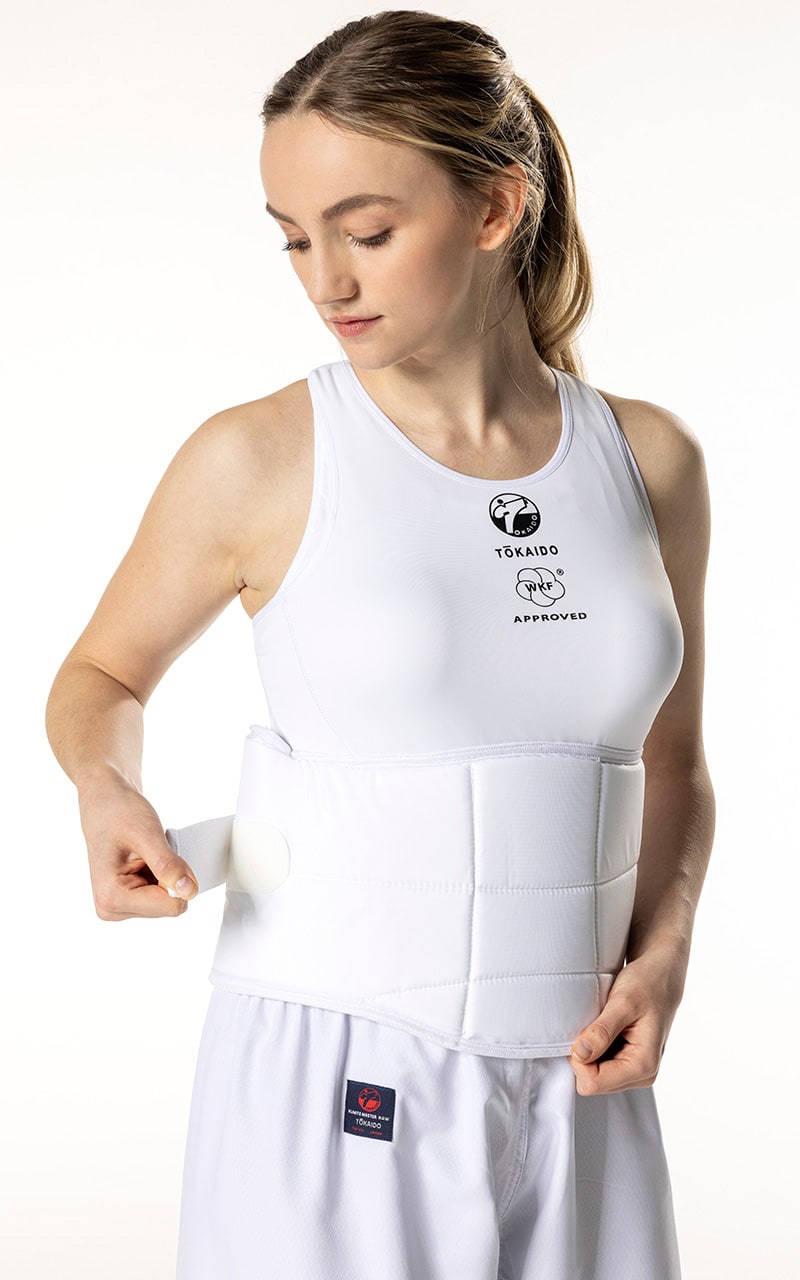 TOKAIDO Karate Vest Body Protector PRO Lady WKF