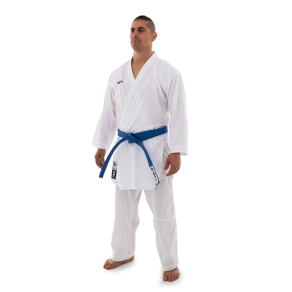 WKF Karate Uniform - 6oz Premium Kumite Gi - Inazuma ( جكيتين )