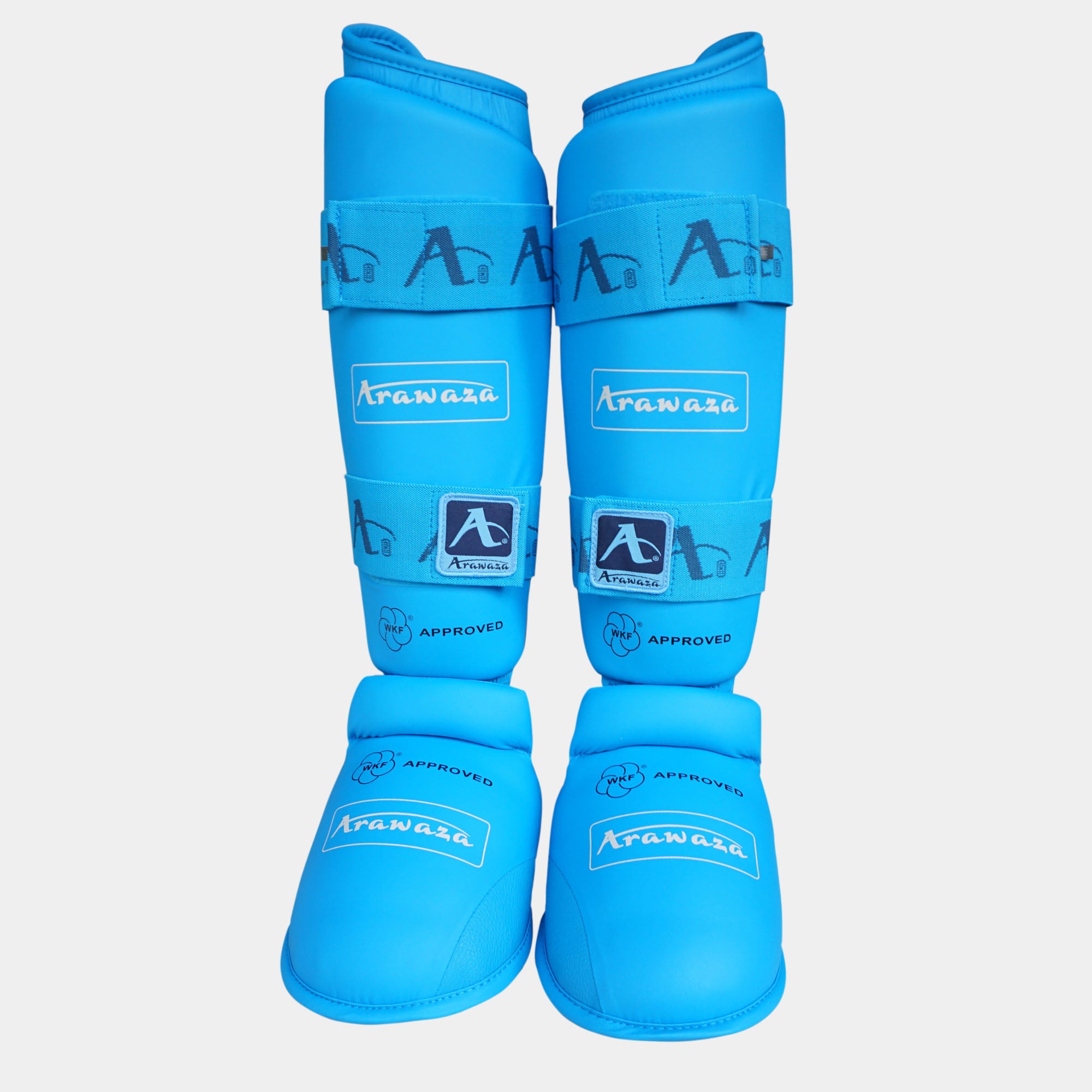 Arawaza WKF Approved Shin pad & Removable instep pad