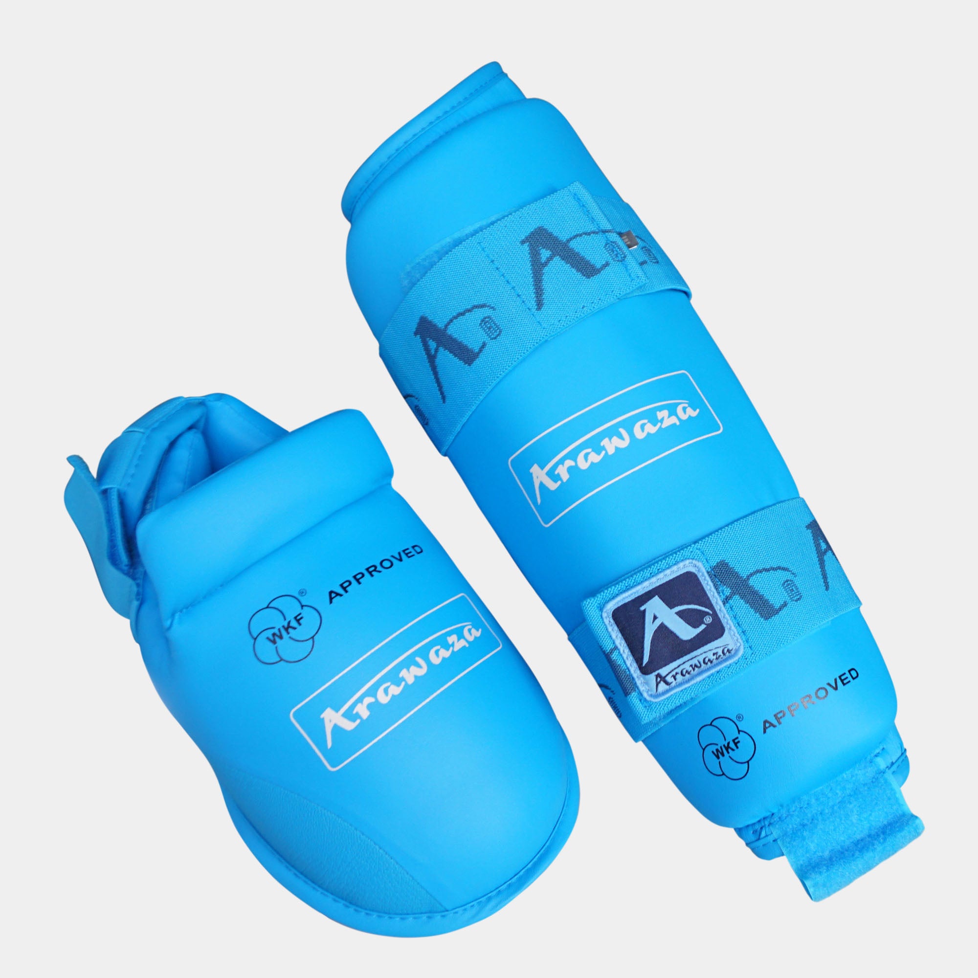 Arawaza WKF Approved Shin pad & Removable instep pad