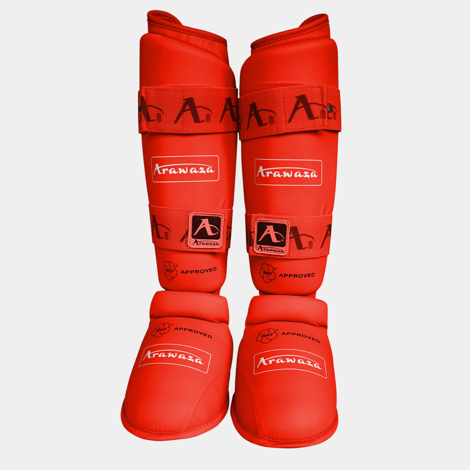 Arawaza WKF Approved Shin pad & Removable instep pad